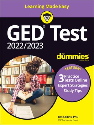 GED Test 2022 / 2023 For Dummies with Online Practice - ebook